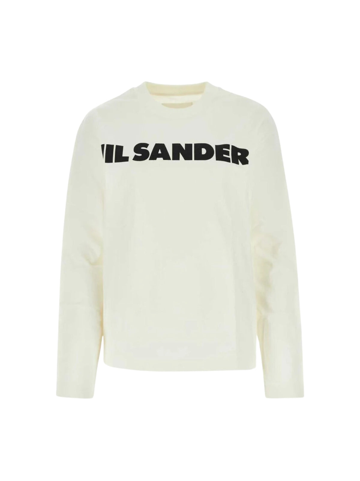 Jil Sander Sweater Logo White
