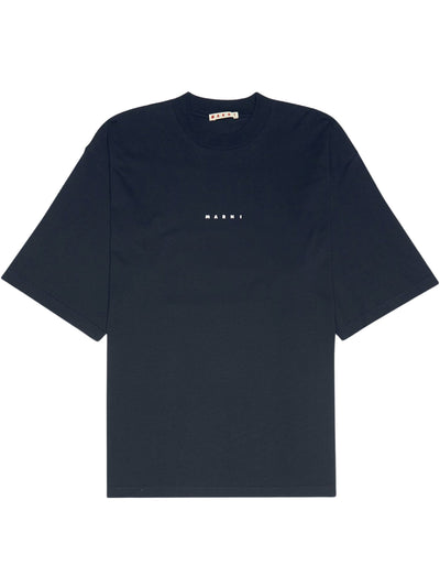 Marni T-Shirt Logo Navy