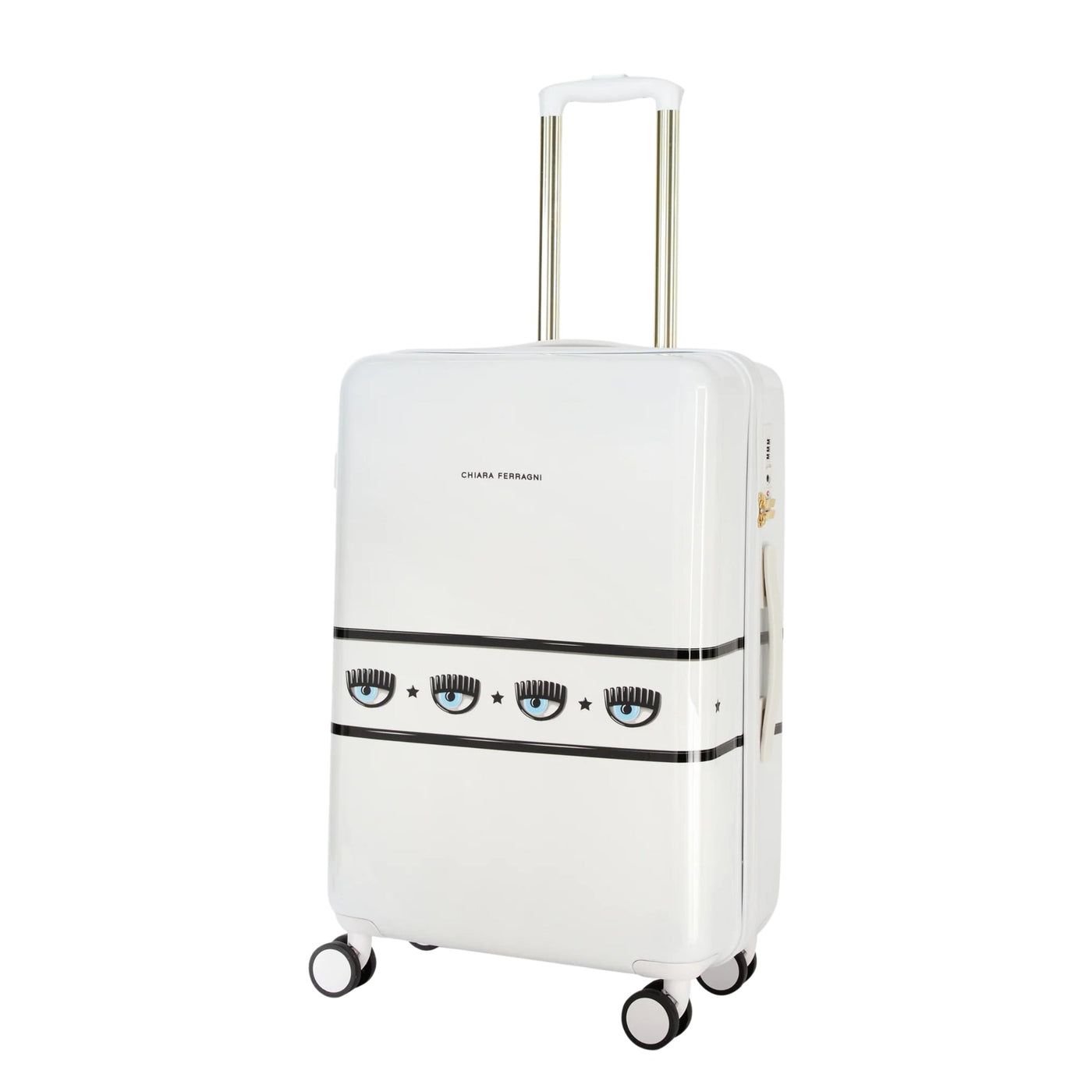 Chiara Ferragni Bag Trolley Sketch White