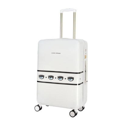 Chiara Ferragni Bag Trolley Sketch White