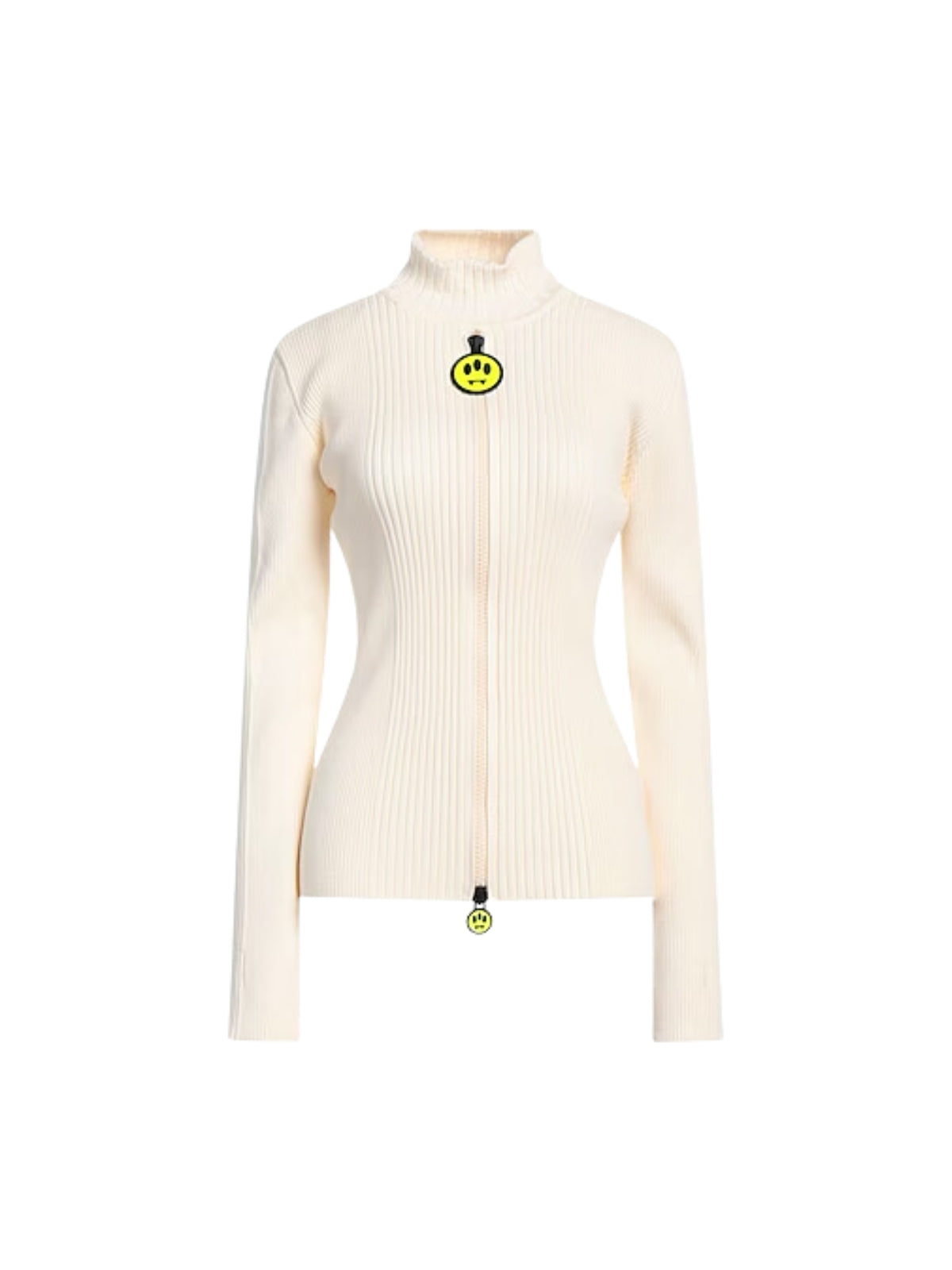 Barrow Sweater Turtleneck Logo Off-White