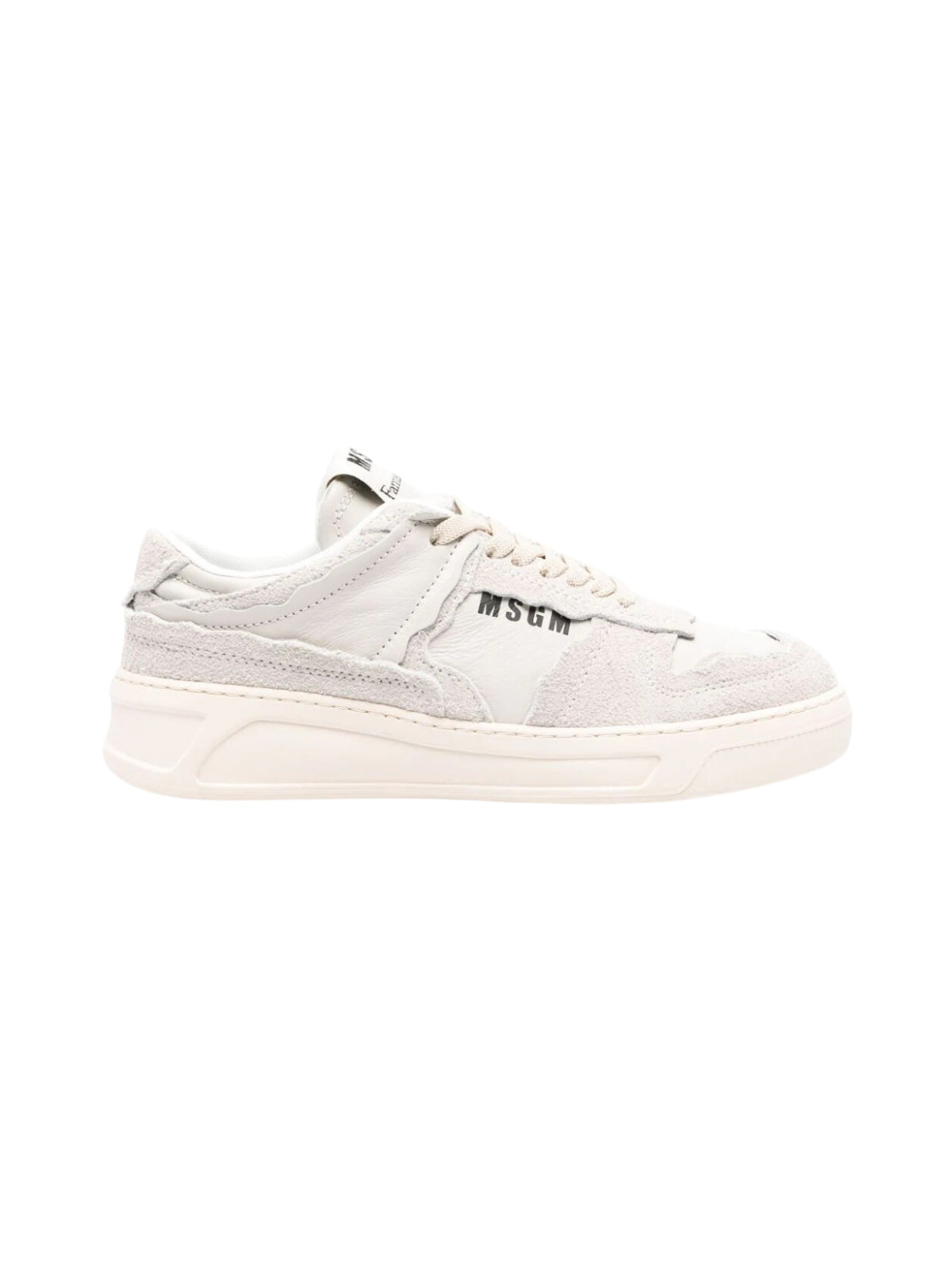 Msgm Sneaker Canvas Low White
