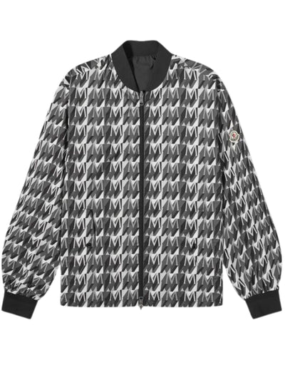 Moncler Jacket Monogram White-Grey-Black