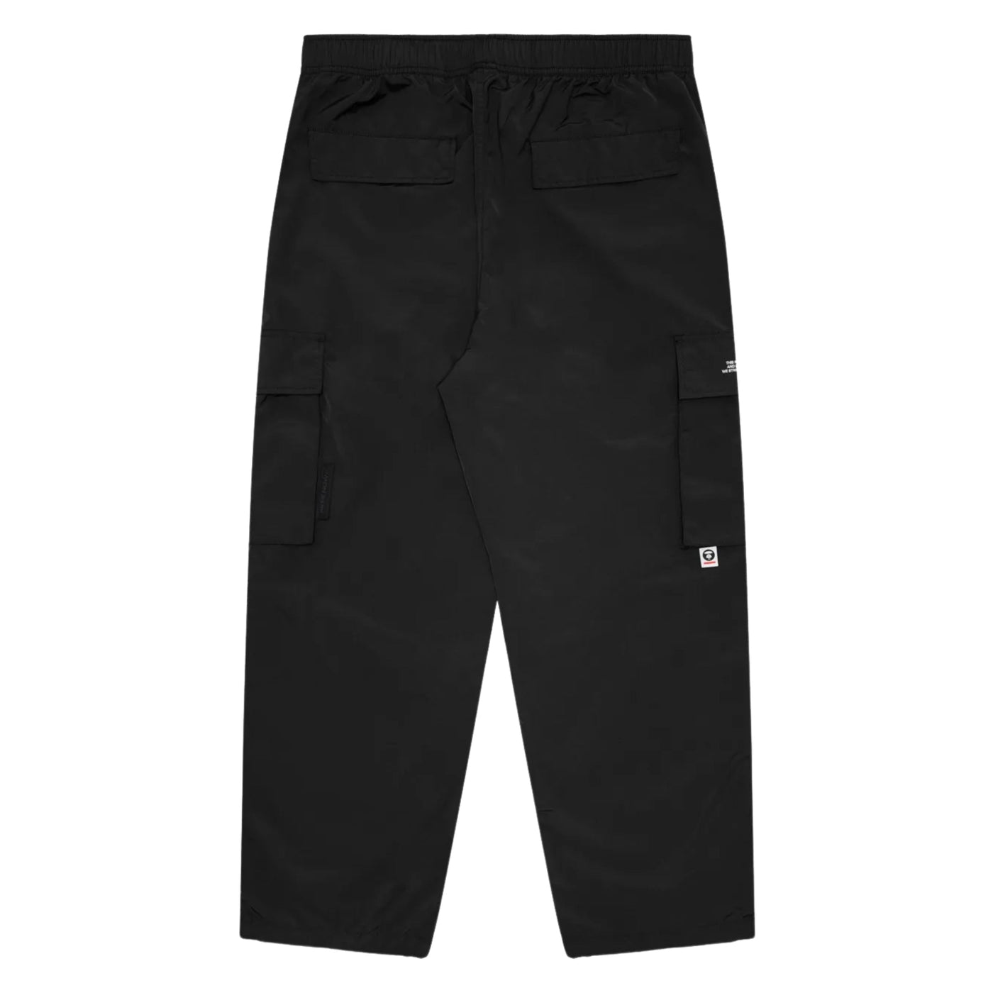 Aape Cargo Pants Pocket Logo Black