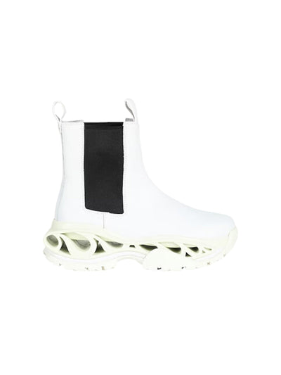 Acupuncture Sneaker Ginger Boot White