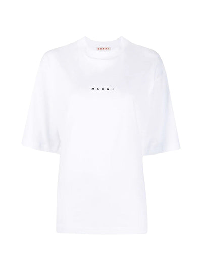Marni T-Shirt Logo White