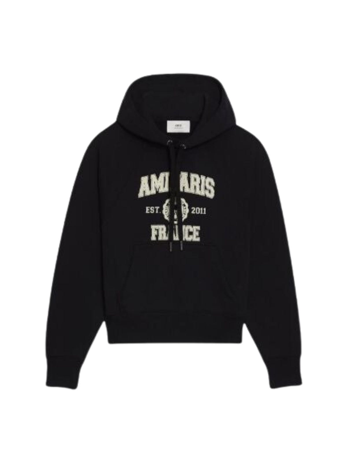 Ami Sweater Logo Hoodie Black