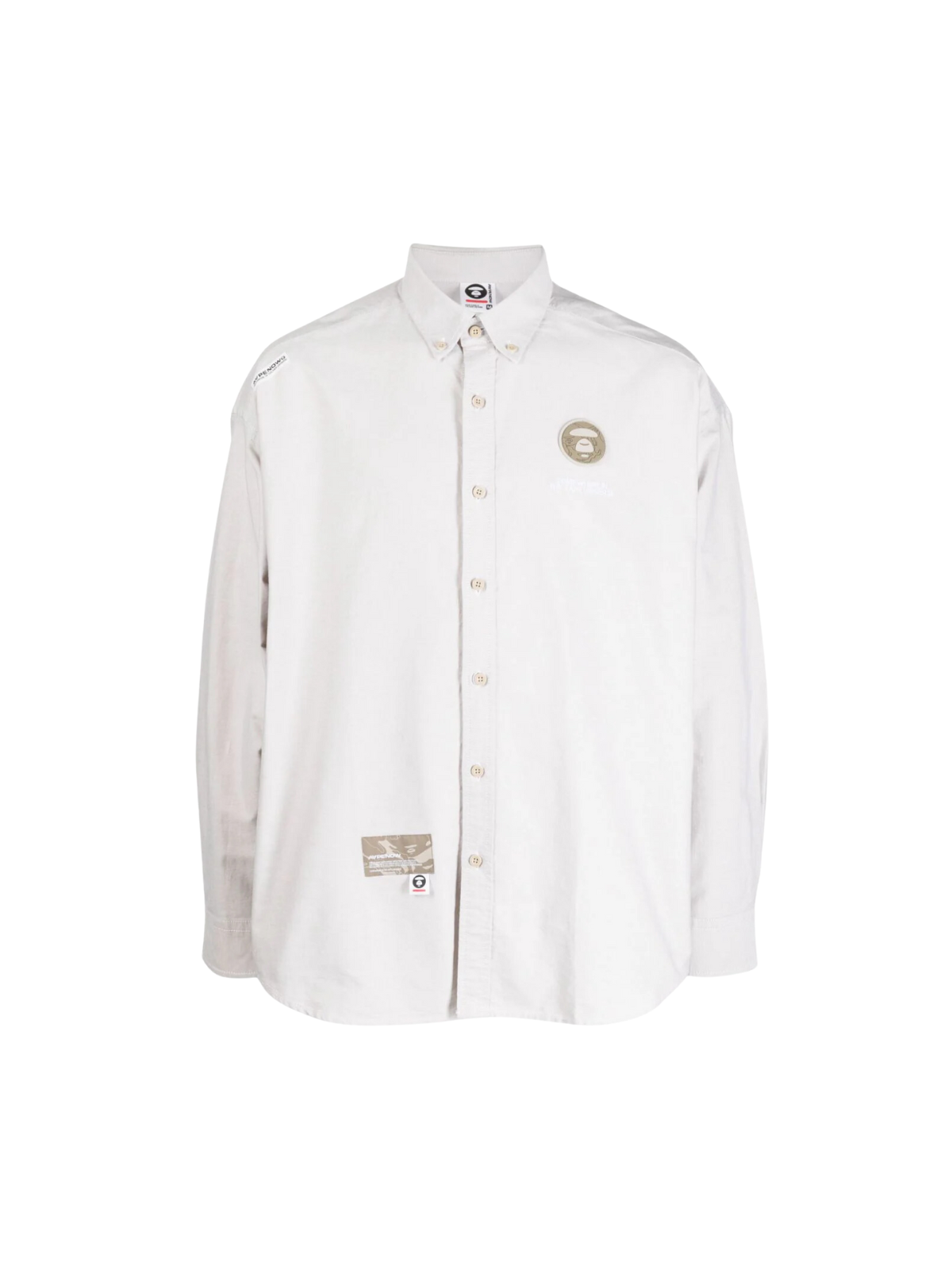Aape Shirt Logo Ivory