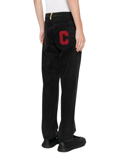 Ice-Cream Jeans Running Dog Black