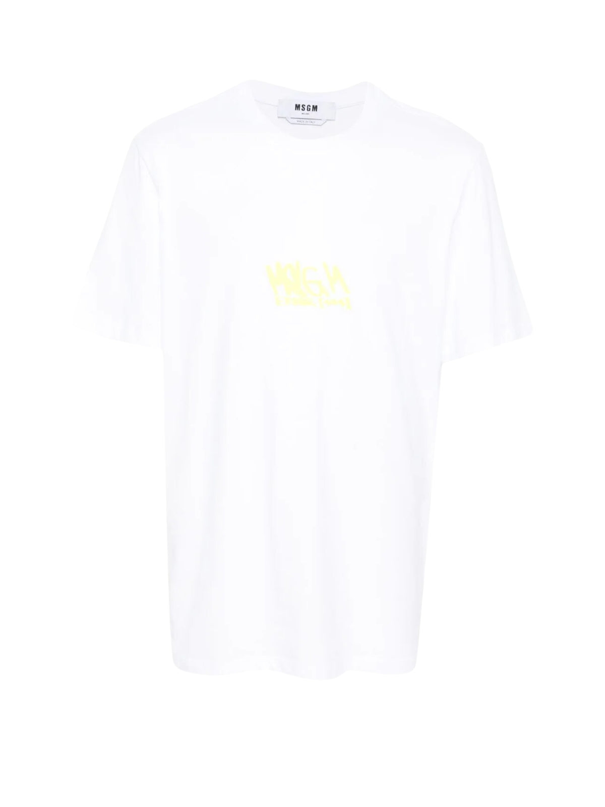 Msgm T-Shirt Logo Cool Grey