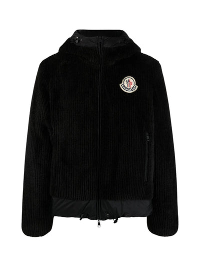 Moncler Jacket Tejat Logo Black