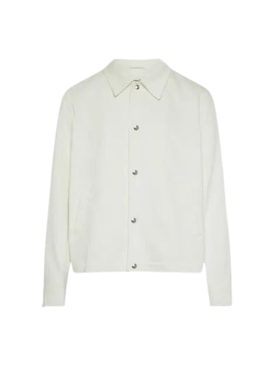 Ami Jacket Mono Logo White