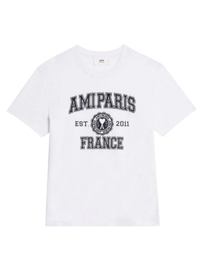 Ami T-Shirt Ami Paris White