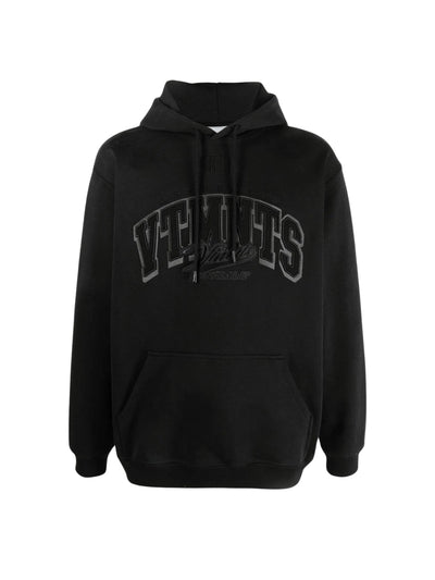 Vtmnts Logo Hoodie Black