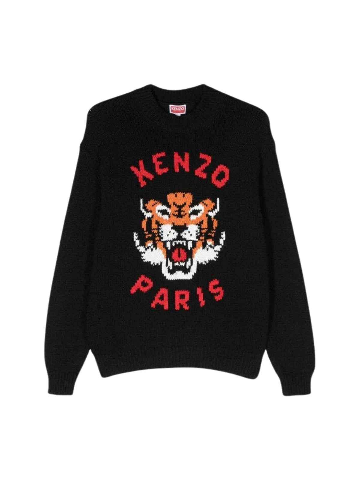 Kenzo Sweater Tiger Logo Black