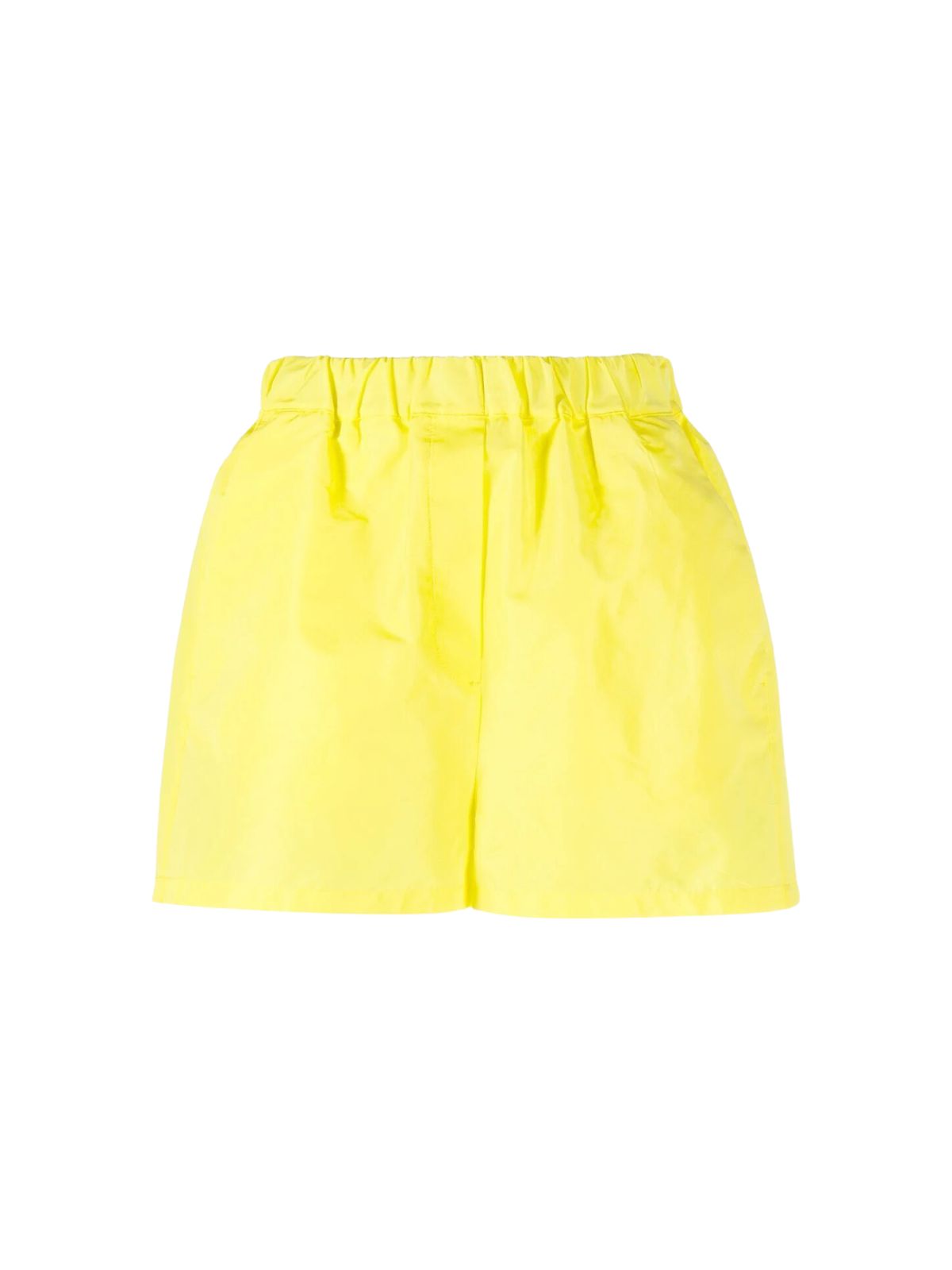 Msgm Shorts Bermuda Yellow