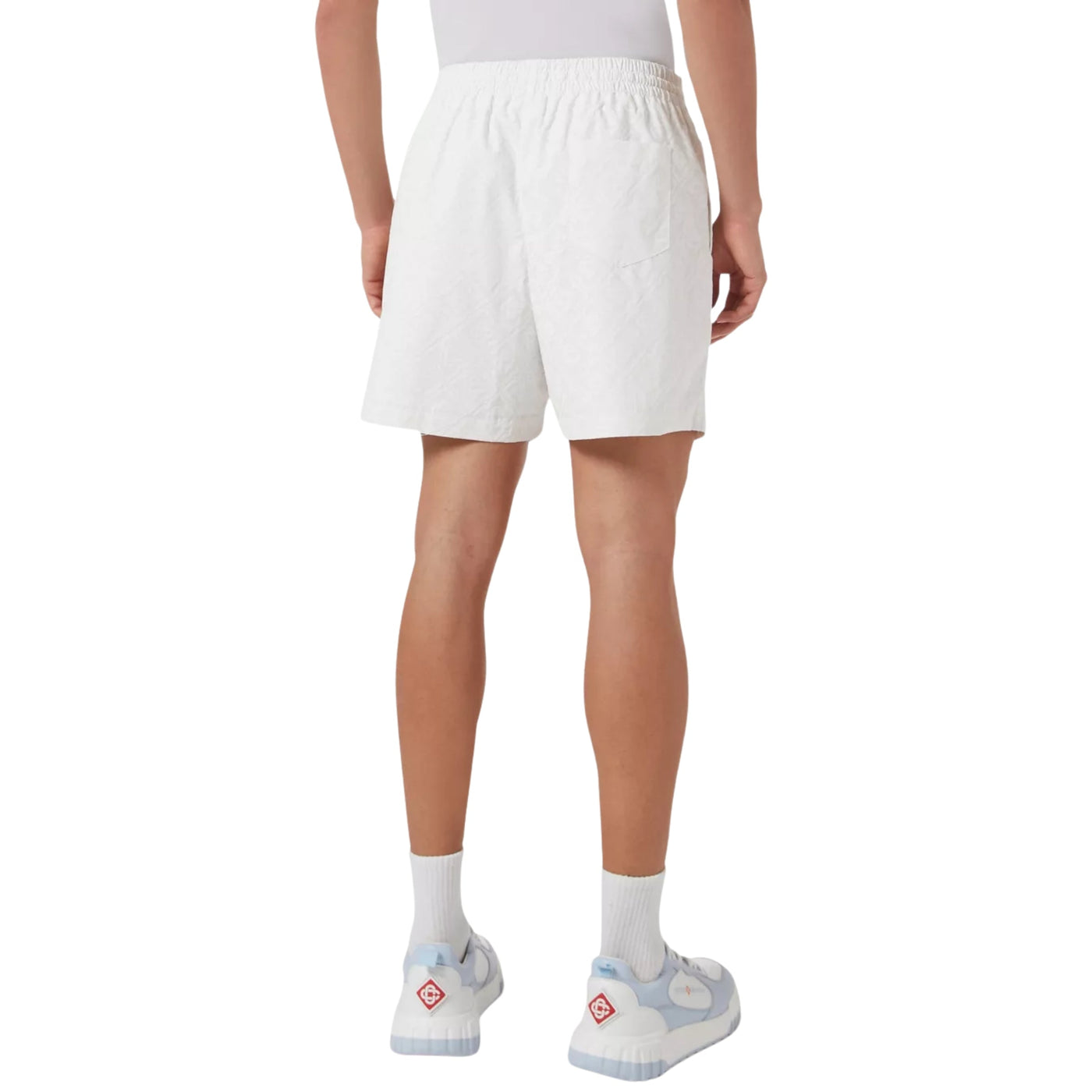 Casablanca Shorts Monogram White