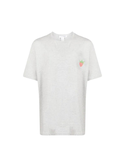 Comme Des Garcons T-Shirt Logo Mini Berry Grey