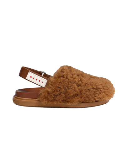 Marni Slide Fussbett Brown