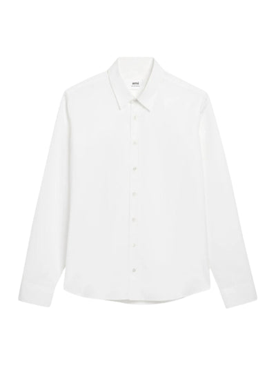 Ami Shirt Long Sleeve White