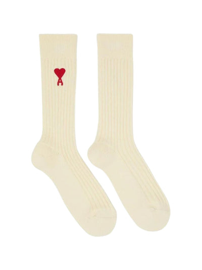 Ami Socks Logo Cream