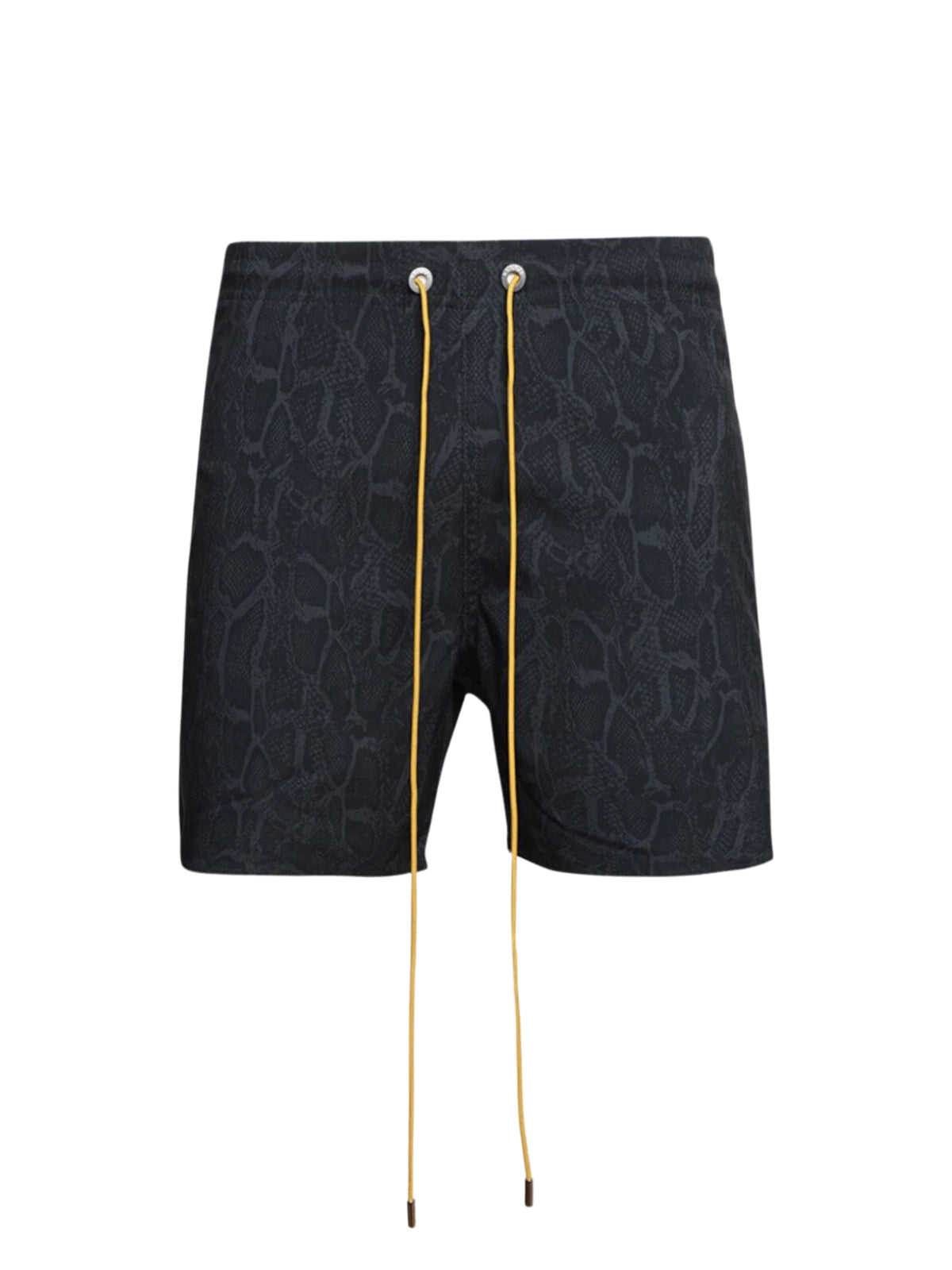 Rhude Shorts Snake Swim Black