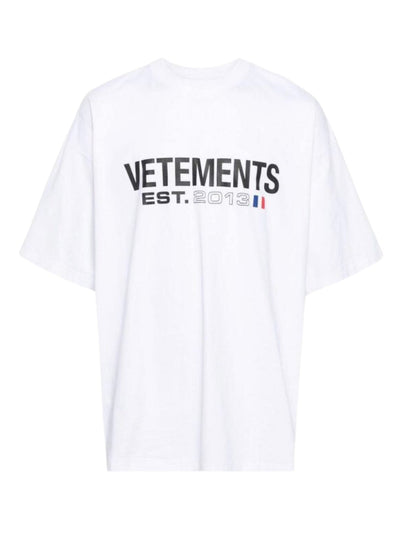 Vetements T-Shirt French White
