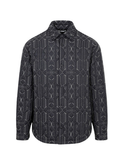 Palm Angels Shirt Design Antraciet