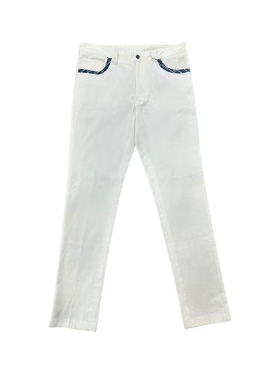 Billionaire Chinos Gabardine White