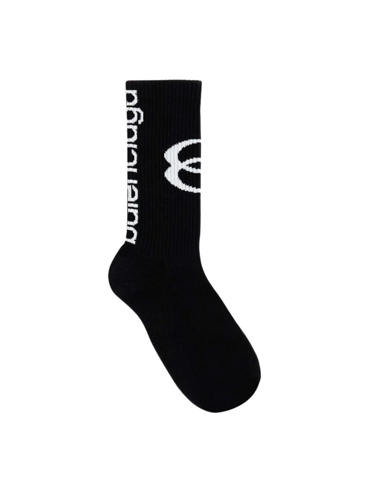 Balenciaga Sock Logo Black
