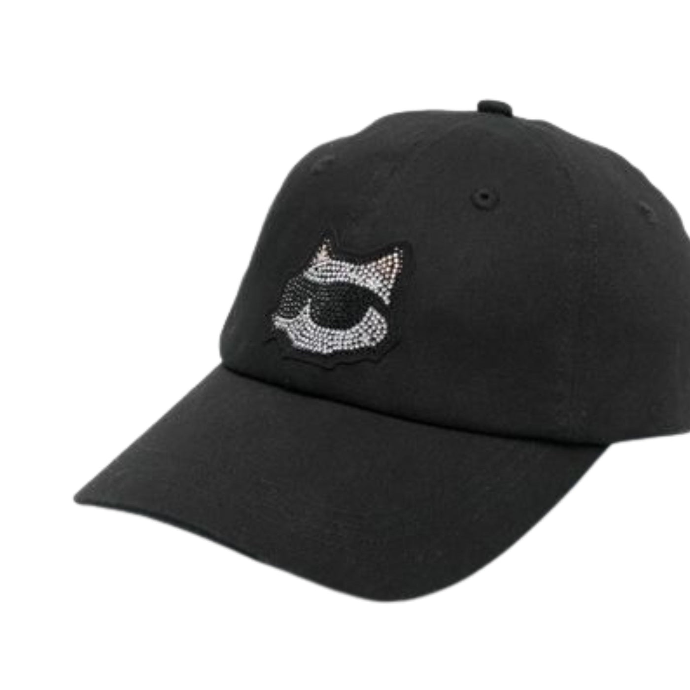 Karl Lagerfeld Cap Rhinestone Choupette Black