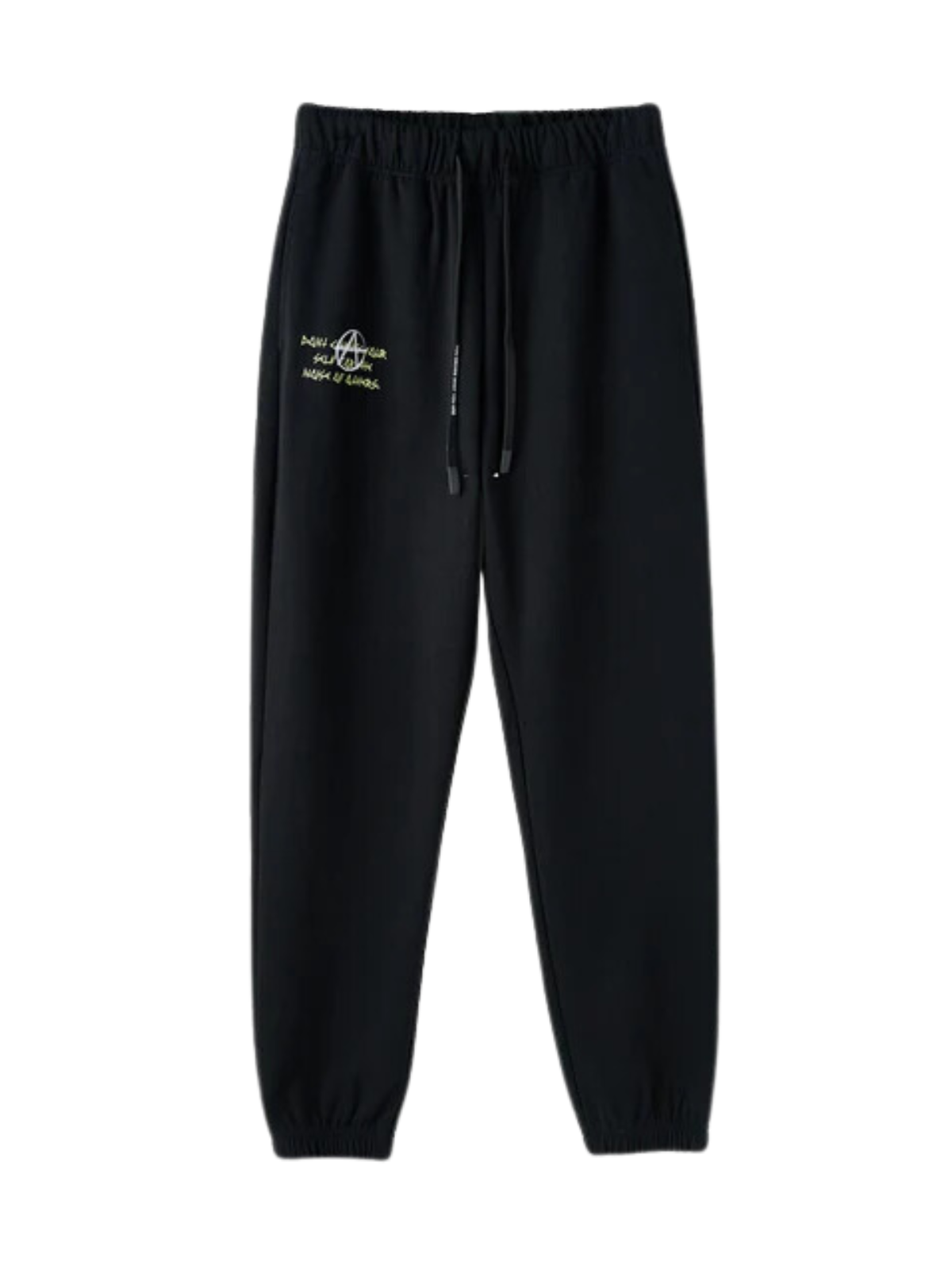 Acupuncture Track Pants Dancing Skull Black