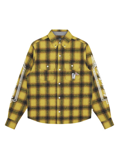 Billionaire Boys Club Shirt Check Yellow