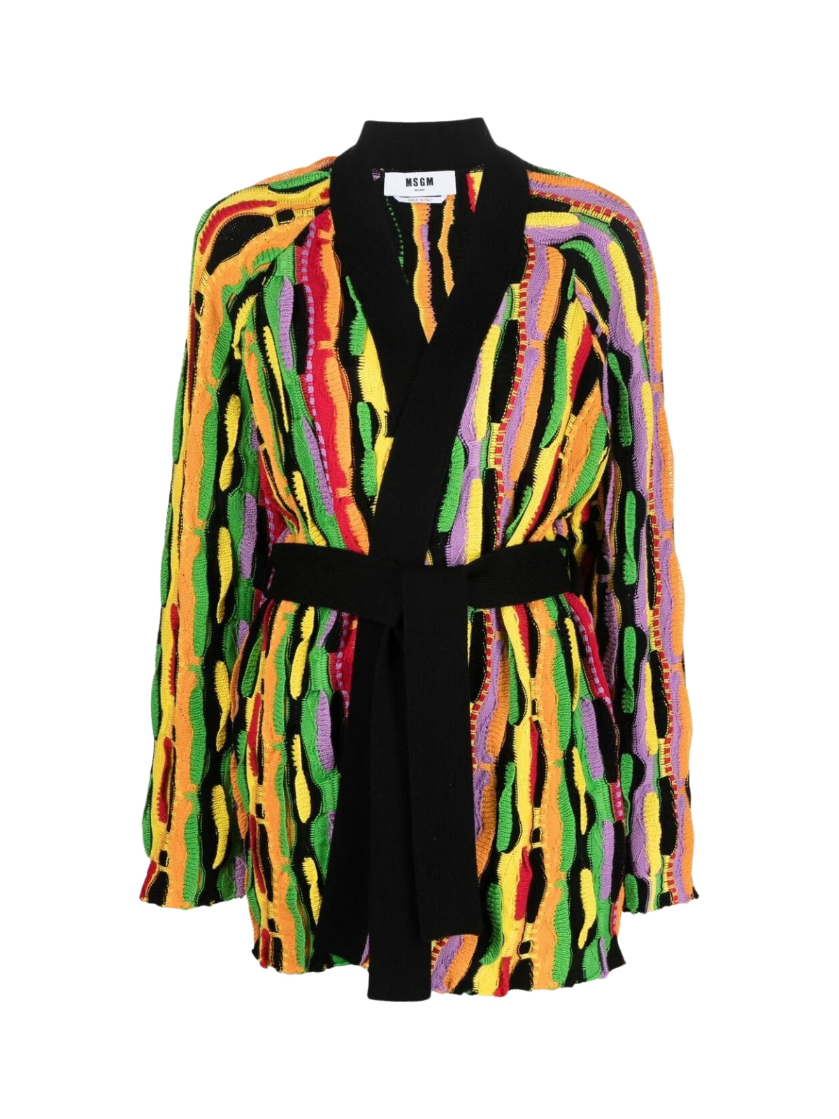 Msgm Jersey Ladies Belt Multi Colour