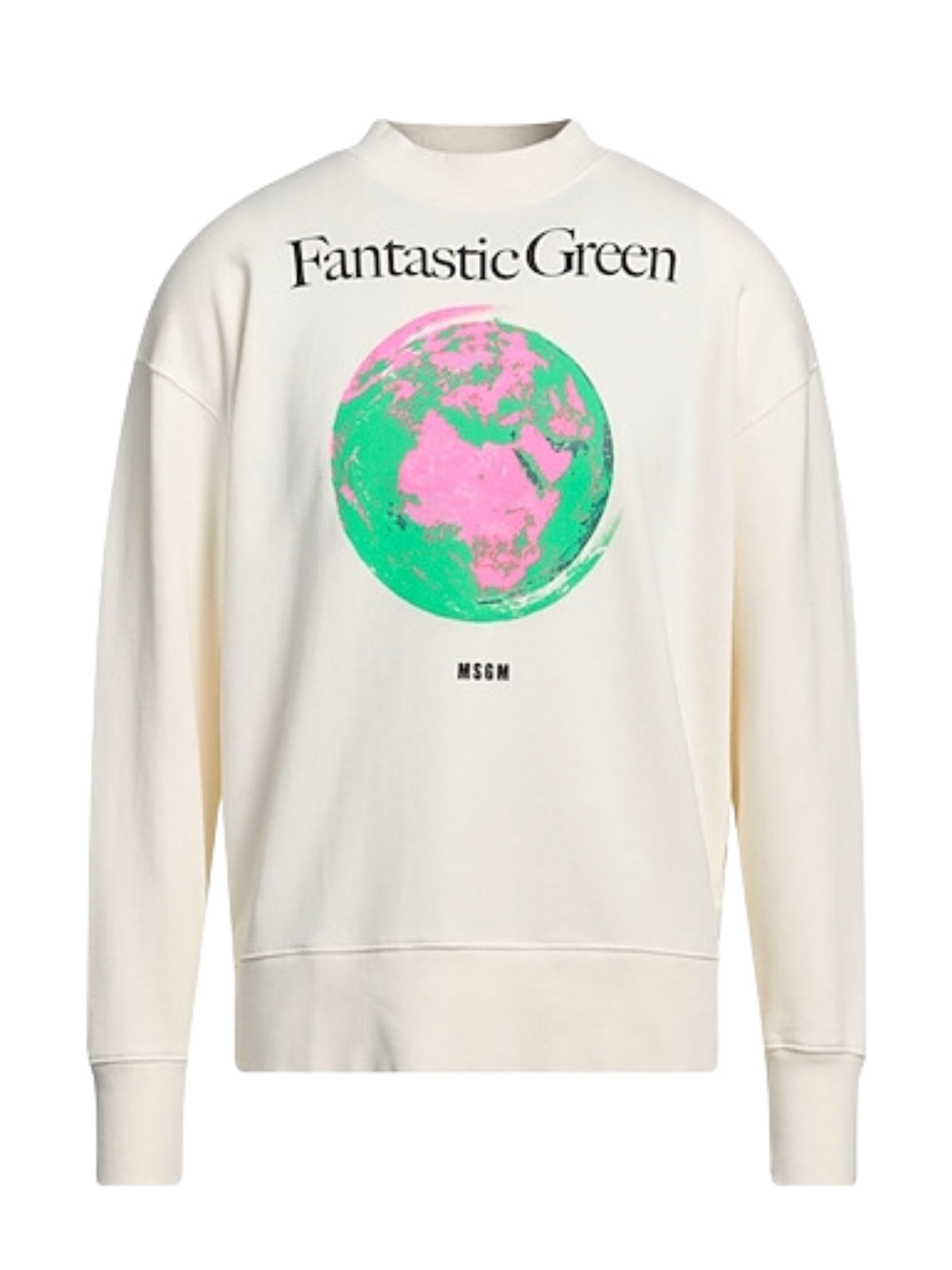 Msgm Sweater Fantastic Green White