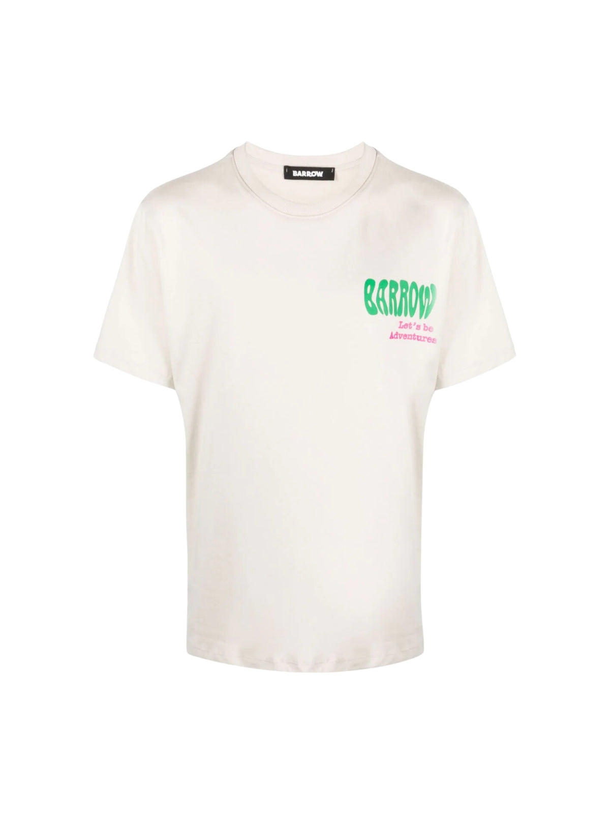 Barrow T-Shirt Let's Be Adventures Logo Off-White