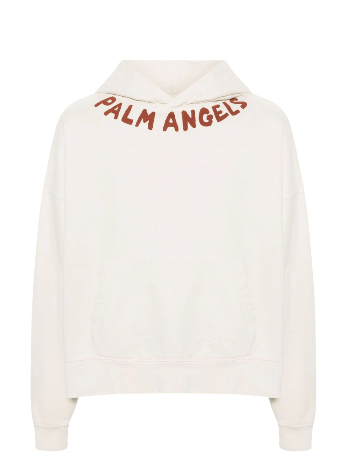 Palm Angels Hoodie Logo Off-White