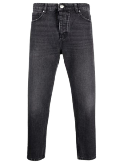 Ami Jeans Relaxed Fit Washed Black