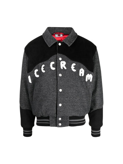 Icecream  Jacket Western Varsity Grey