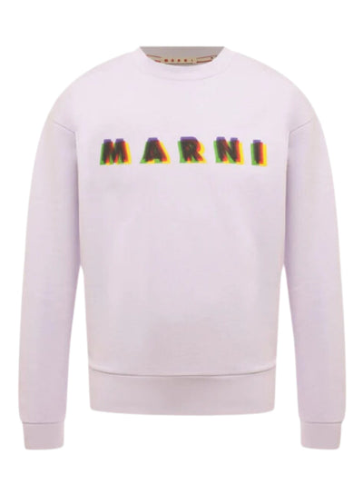 Marni Sweater Logo White