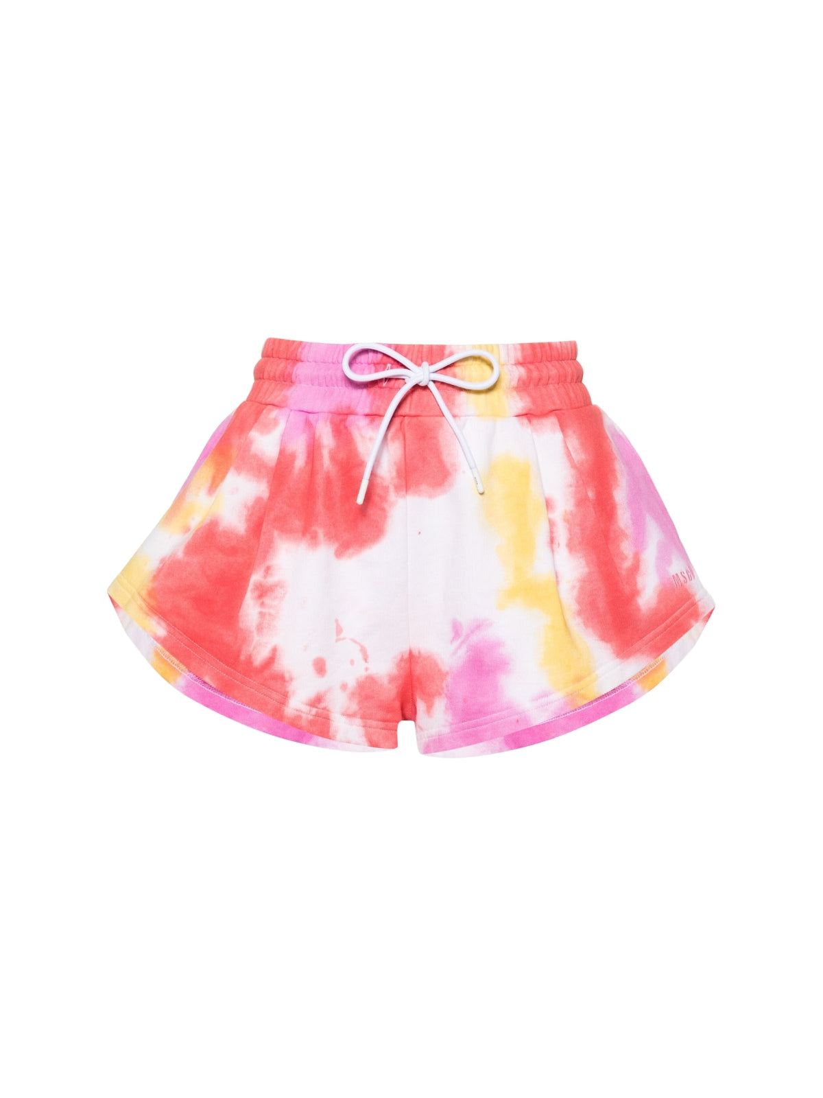Msgm Shorts Ladies Tie Dye Multi