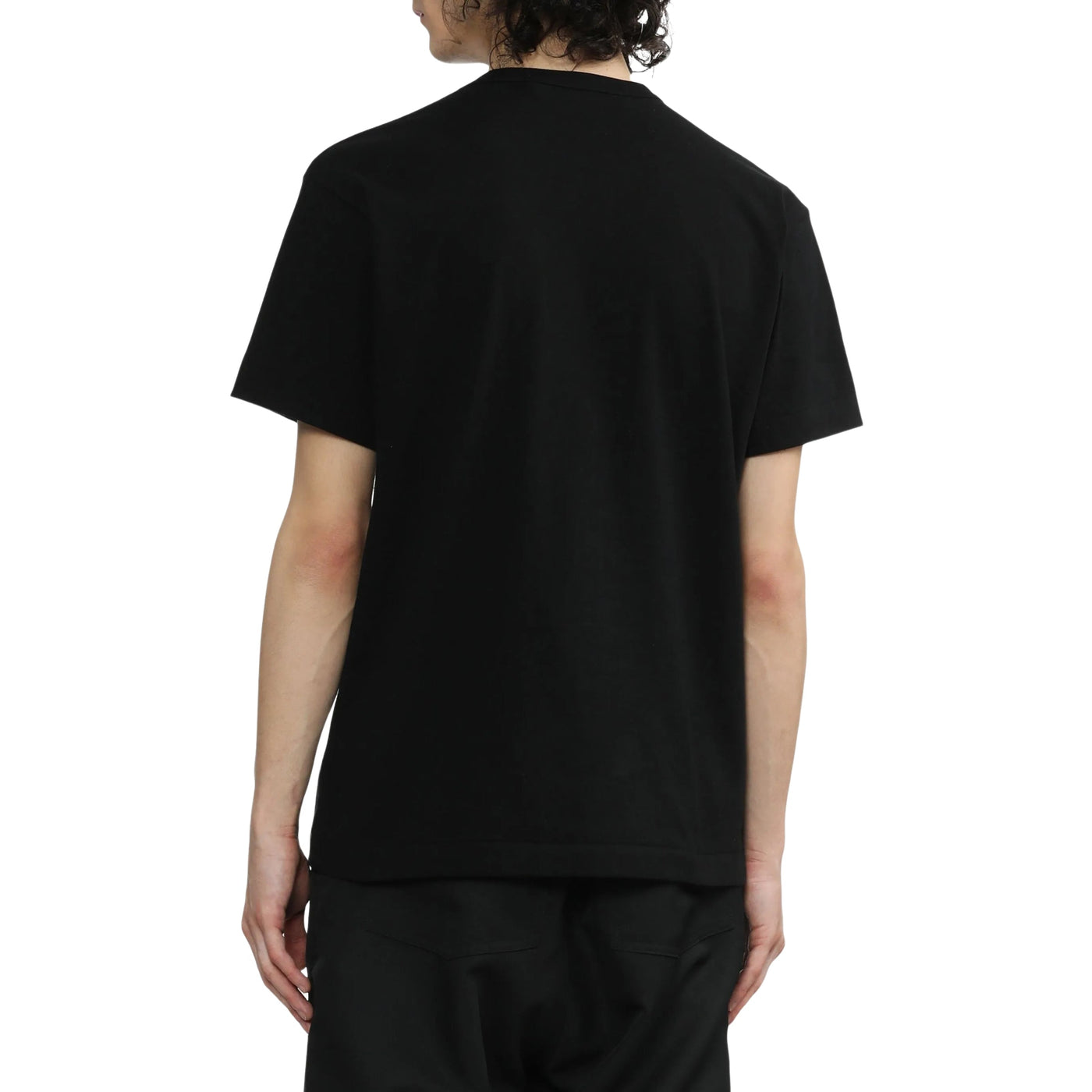 Comme Des Garcons T-Shirt Double Heart Black