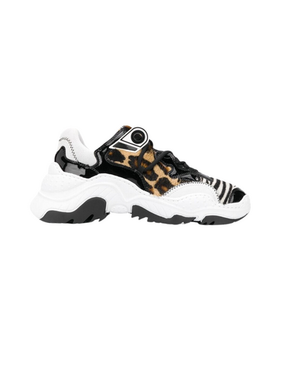 N21 Sneaker Animal Print White