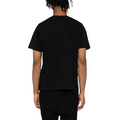 Casablanca T-Shirt Pearl Diamond Patch Black