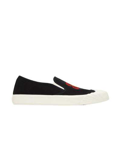 Kenzo Sneaker Slip-On Flower Black-Red