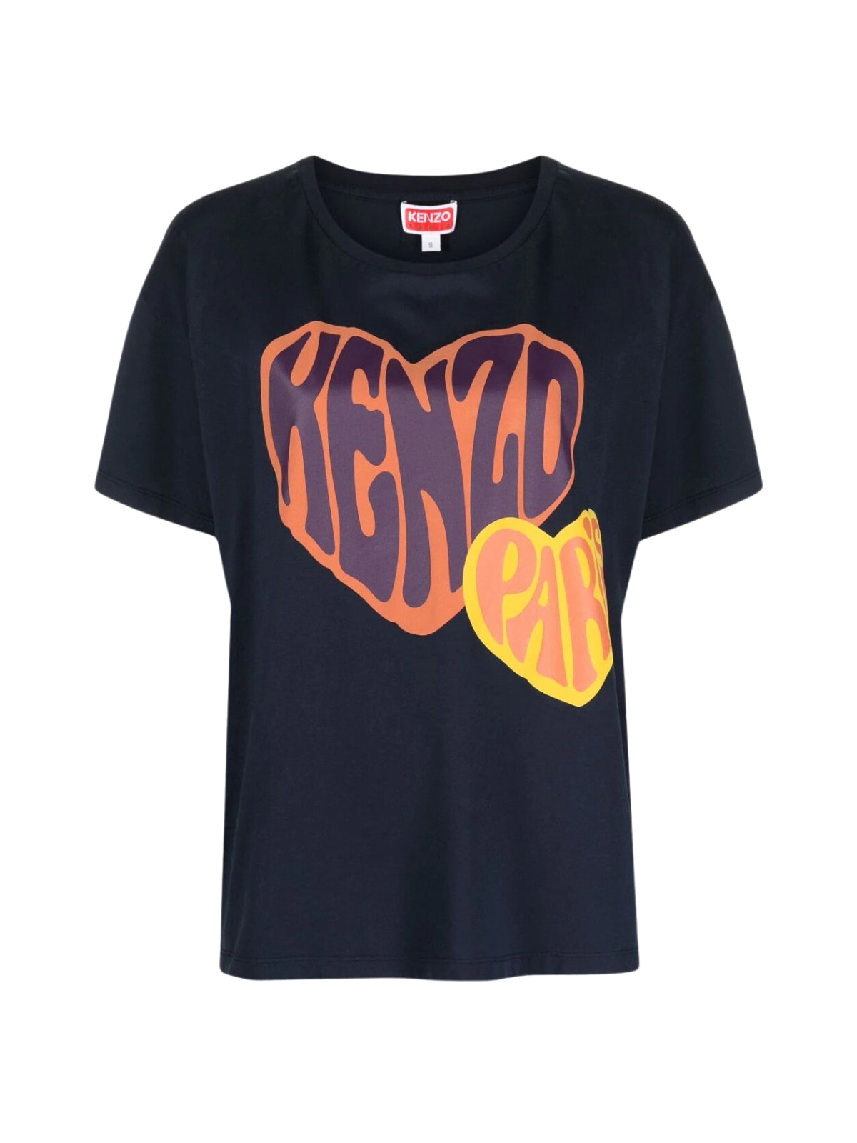 Kenzo Crew Heart Logo Midnight Blue