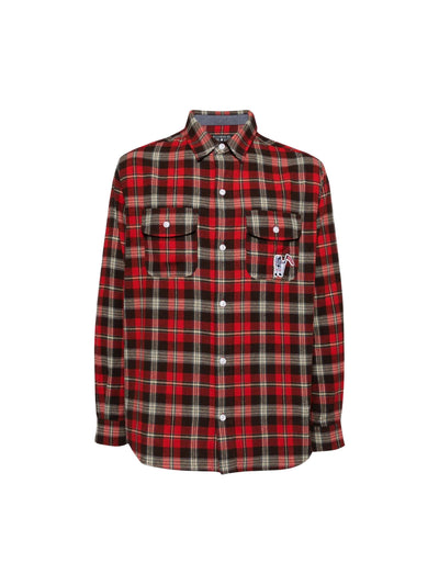 Billionaire Boys Club Shirt Check Red