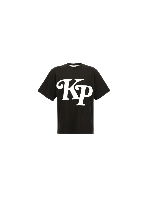 Kenzo T-Shirt Bold Initial Logo Black-White