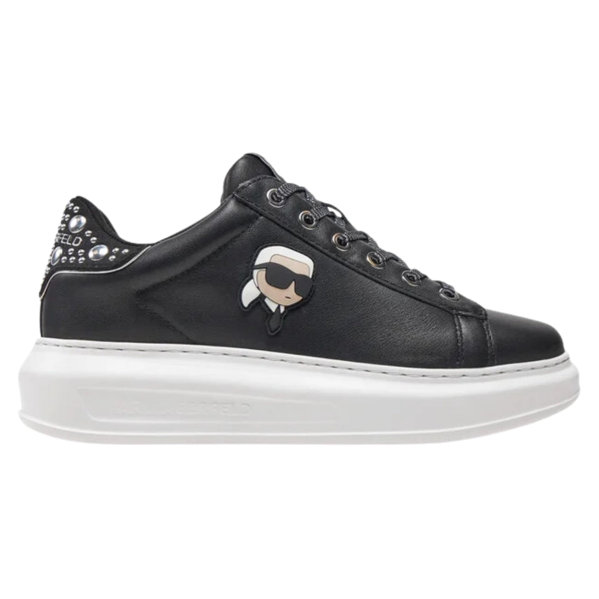 Karl Lagerfeld Sneaker Kapri Mirrorstud Black