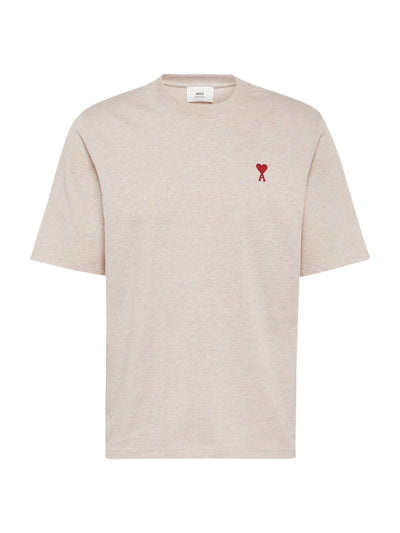 Ami T-Shirt Heather Light Beige